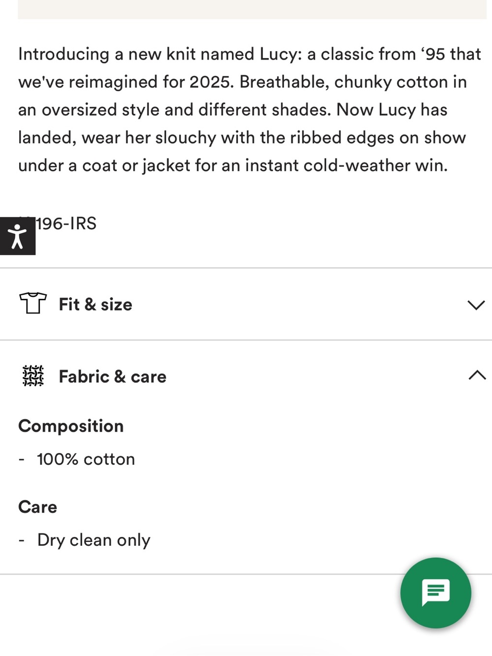 Boden Lucy Oversized Cotton Jumper - Picture 7 of 7